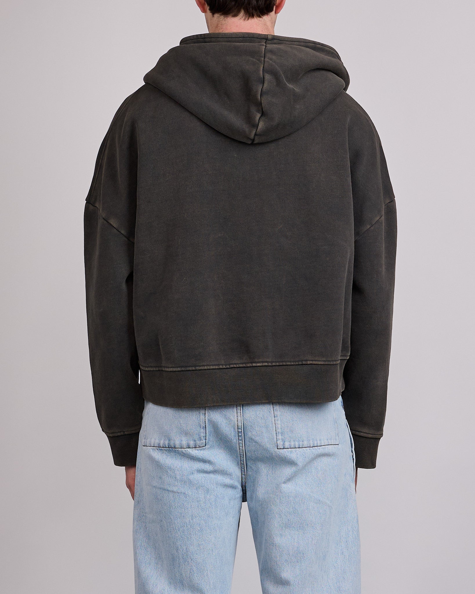 Entire Studios Uniform Eternal Zip Hoodie Washed Black – LESS 17
