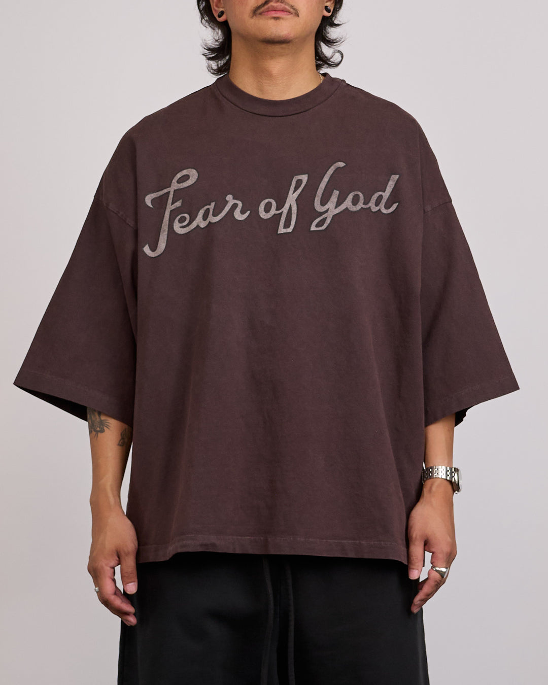 Fear of God 9th 43 T-Shirt Dark Brown