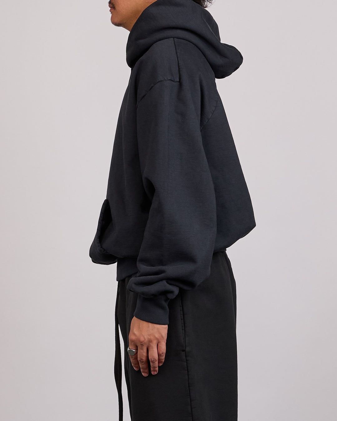 Fear of God 9th Classic Fit Half Raglan Hoodie Black