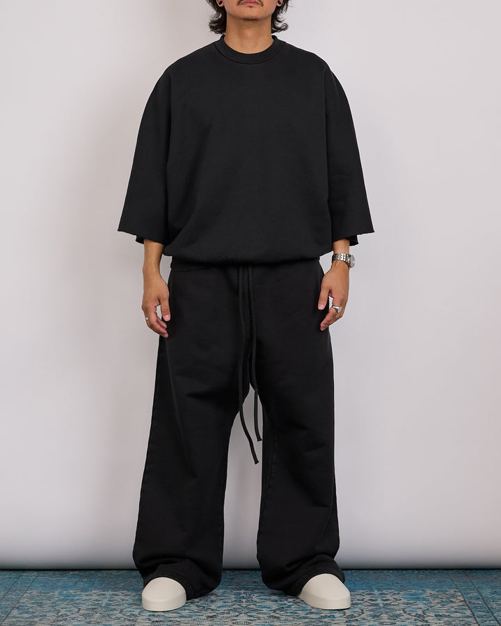 Fear of God 9th Cut Sleeve Crewneck Sweatshirt Black