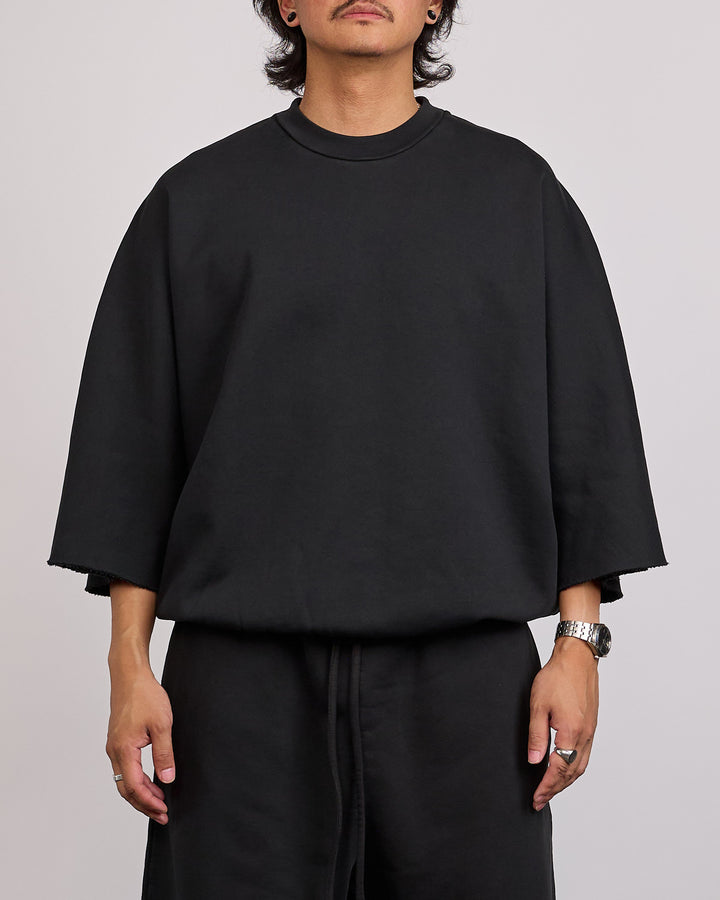 Fear of God 9th Cut Sleeve Crewneck Sweatshirt Black