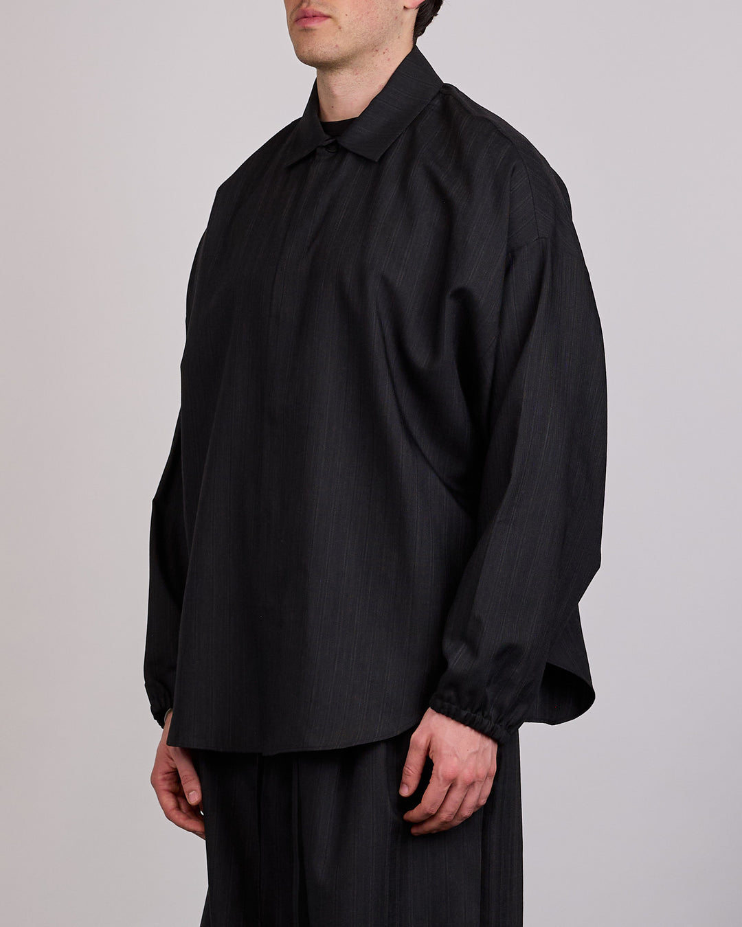 Fear of God 9th Elastic Cuff Shirt Black Striped