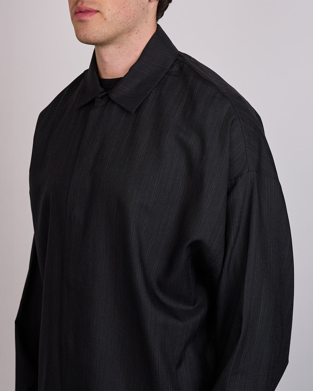 Fear of God 9th Elastic Cuff Shirt Black Striped