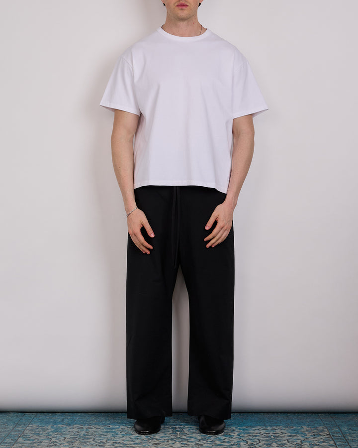 Fear of God 9th Double Weave Wool Drawstring Pant Black