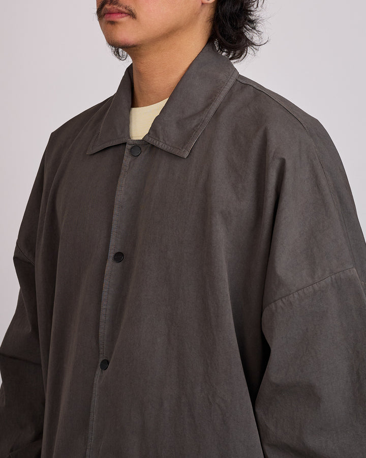 Fear of God 9th Heavy Poplin Windbreaker Jacket Dark Grey