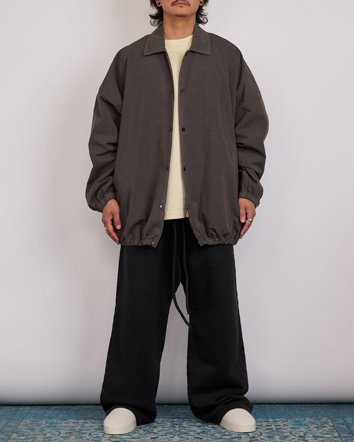 Fear of God 9th Heavy Poplin Windbreaker Jacket Dark Grey