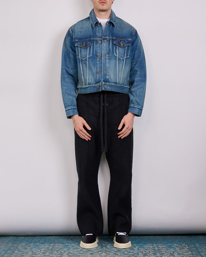 Fear of God Civil 70's Cashmere Blend Drawstring Pant Charcoal