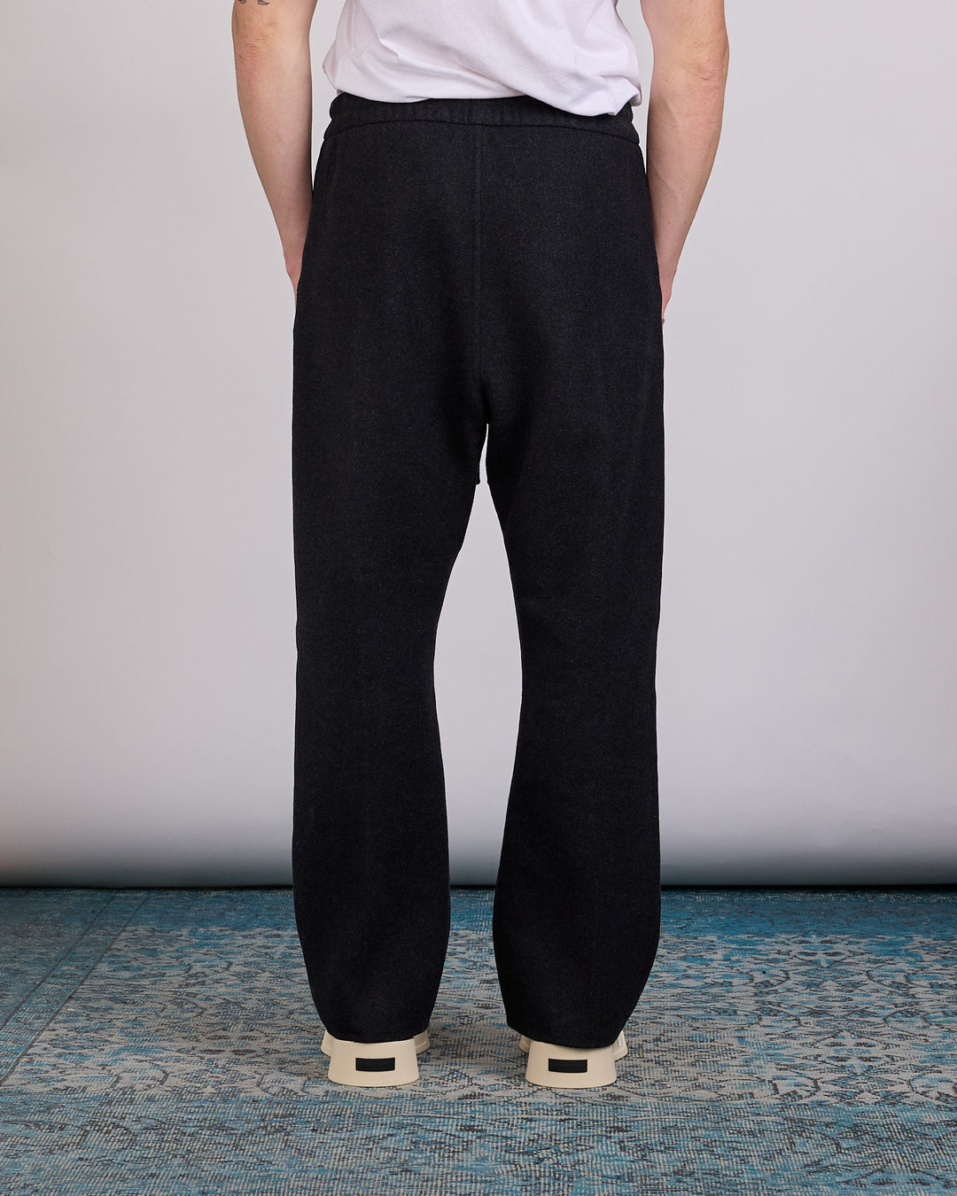 Fear of God Civil 70's Cashmere Blend Drawstring Pant Charcoal