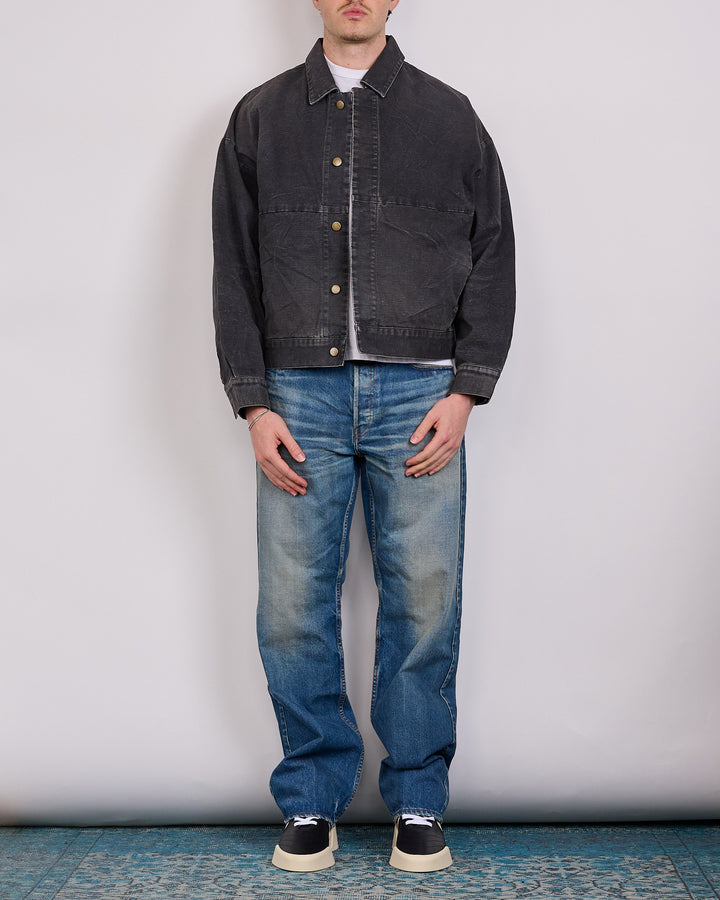 Fear of God Civil Canvas Utility Jacket Washed Black