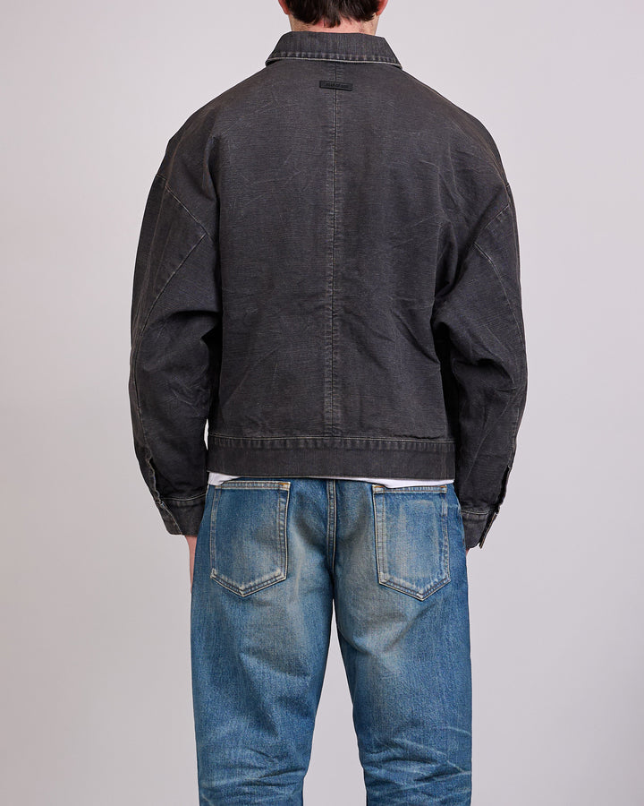Fear of God Civil Canvas Utility Jacket Washed Black