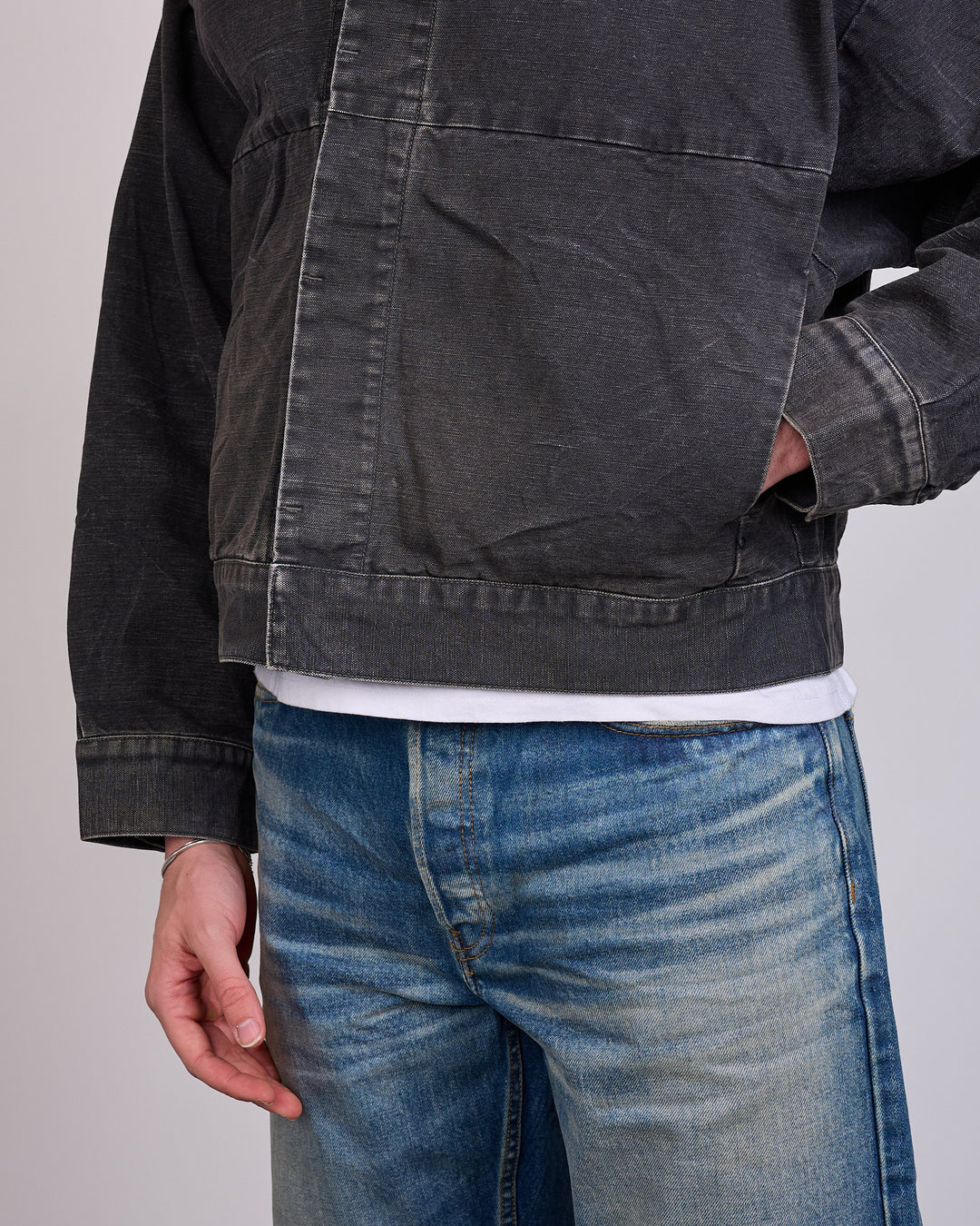 Fear of God Civil Canvas Utility Jacket Washed Black