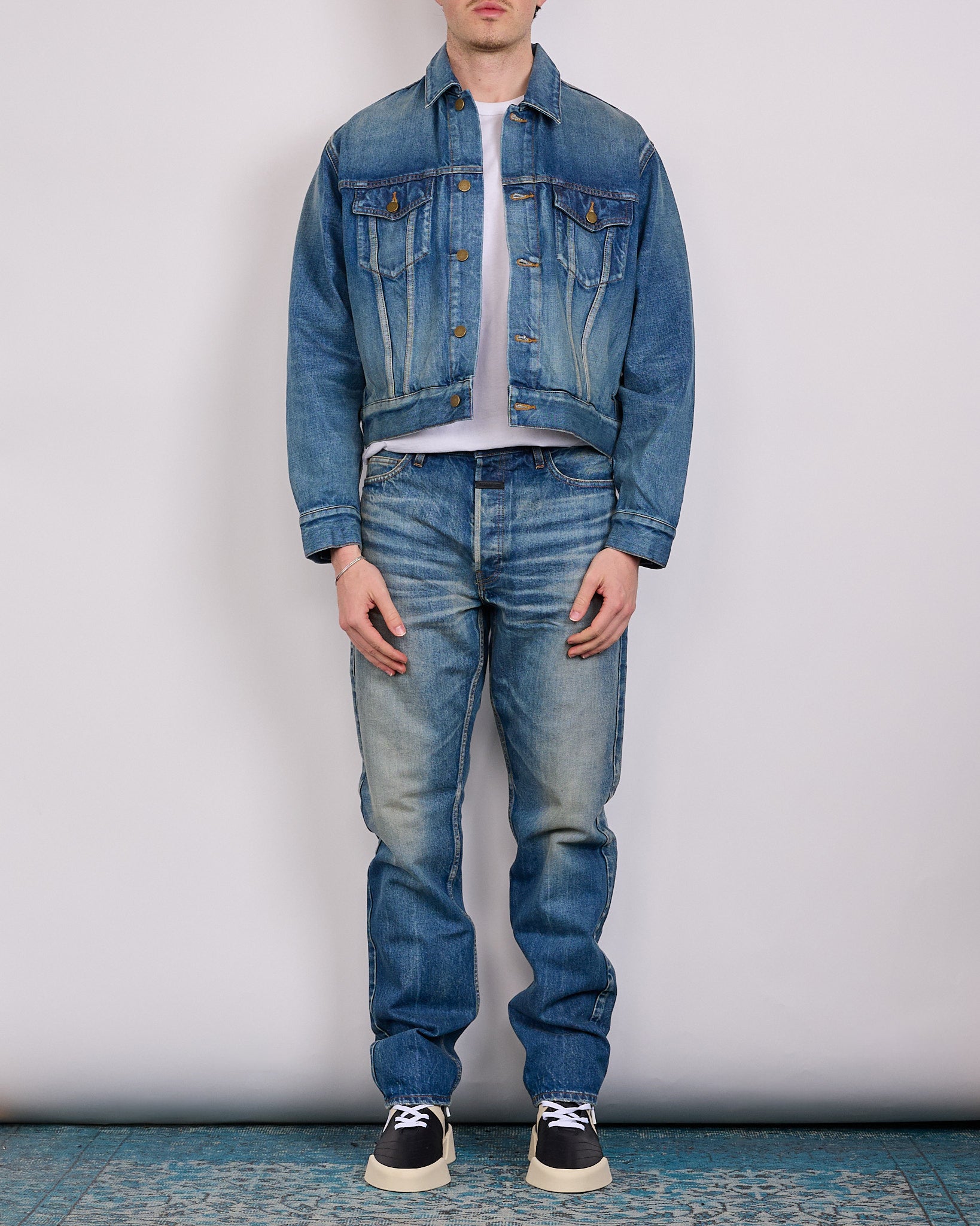 Fear of God Civil Classic 5-Pocket Jean Mid Indigo – LESS 17