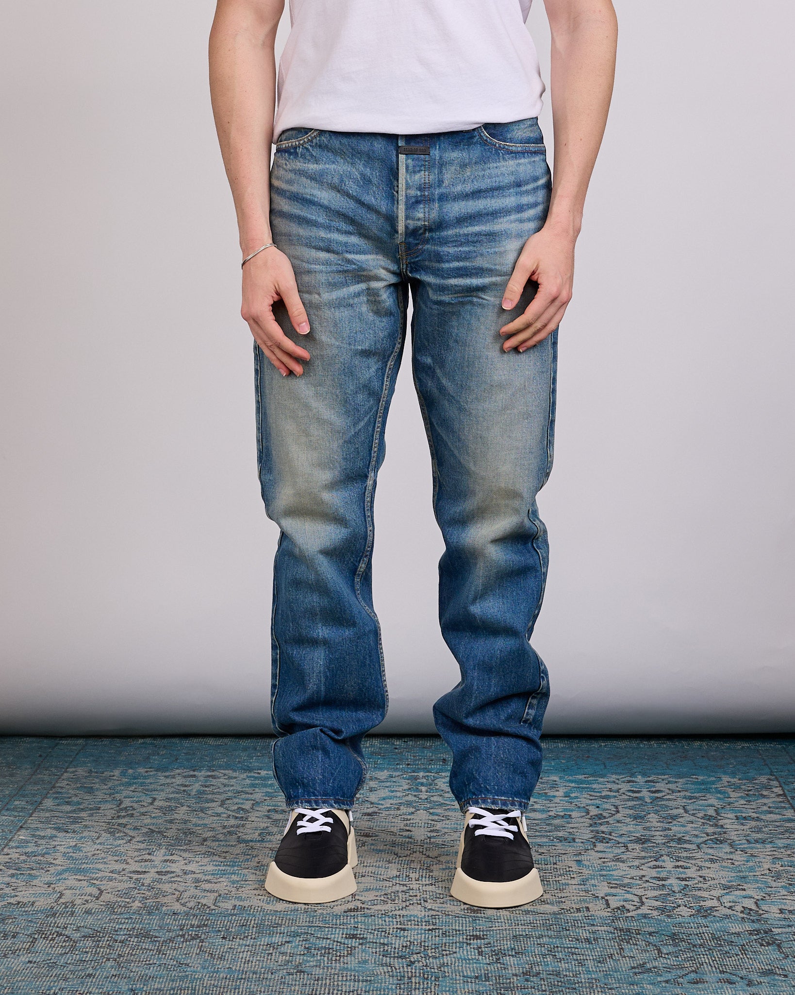 Fear of God Civil Classic 5-Pocket Jean Mid Indigo – LESS 17