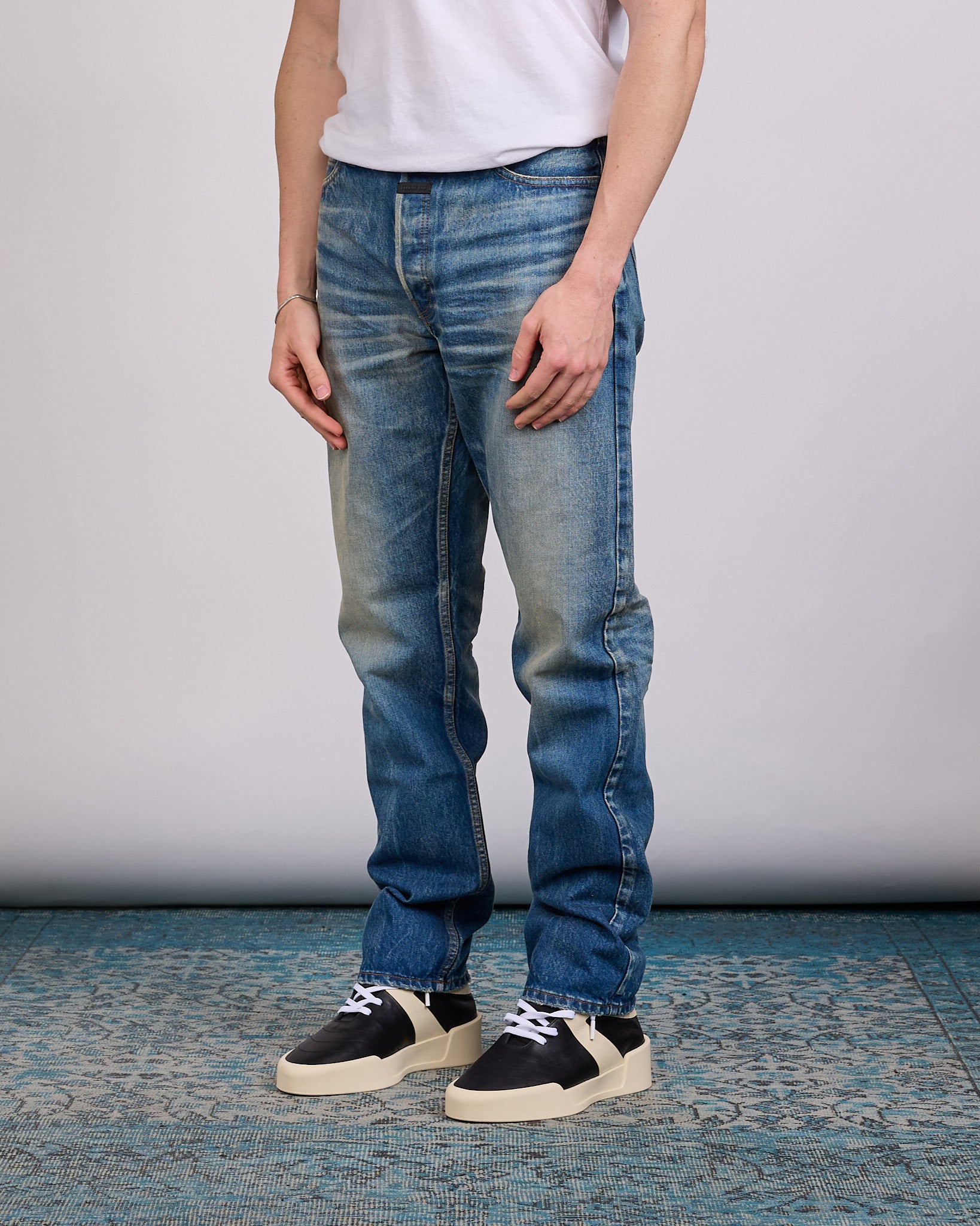 Fear of God Civil Classic 5-Pocket Jean Mid Indigo – LESS 17