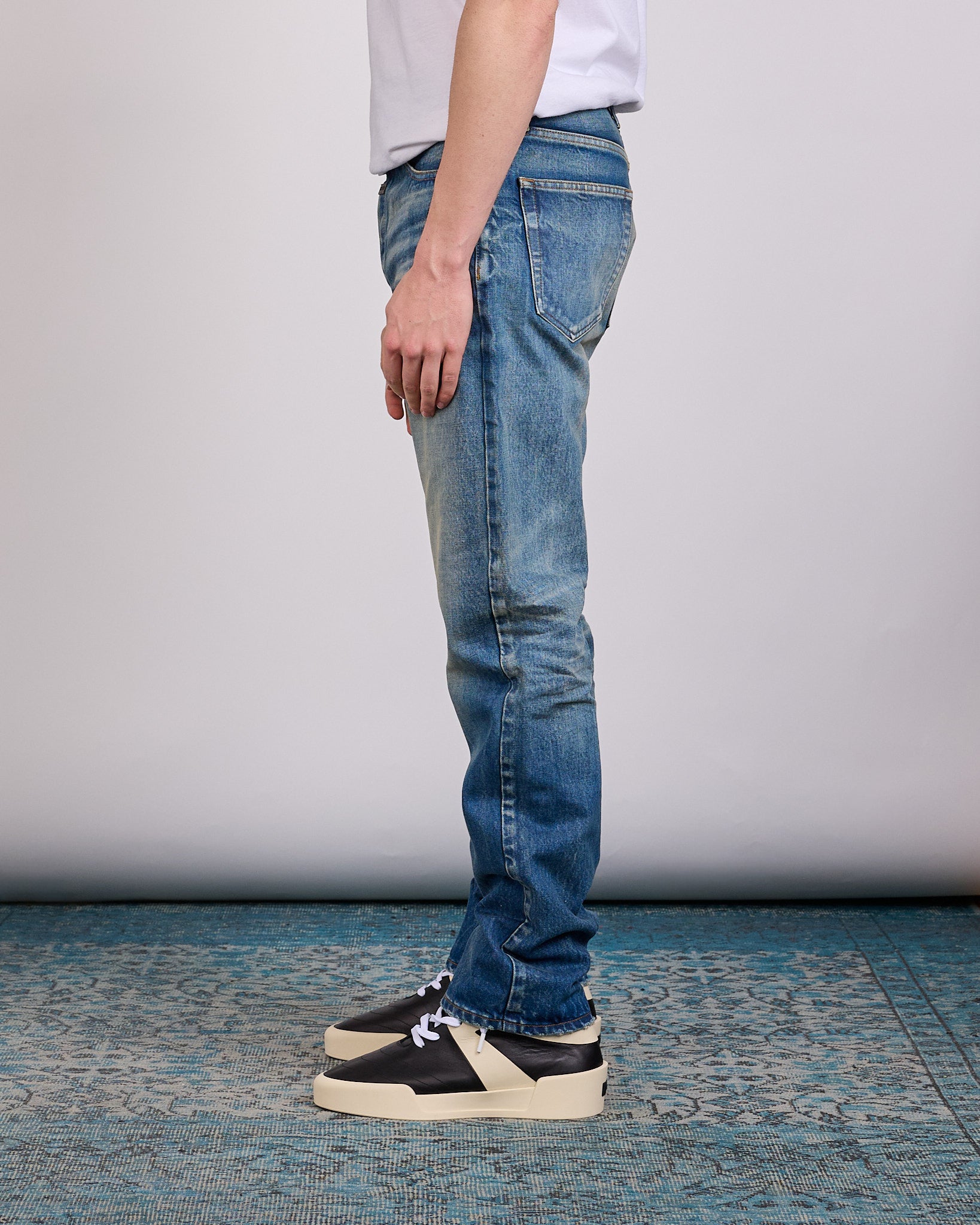 Fear of God Civil Classic 5-Pocket Jean Mid Indigo – LESS 17