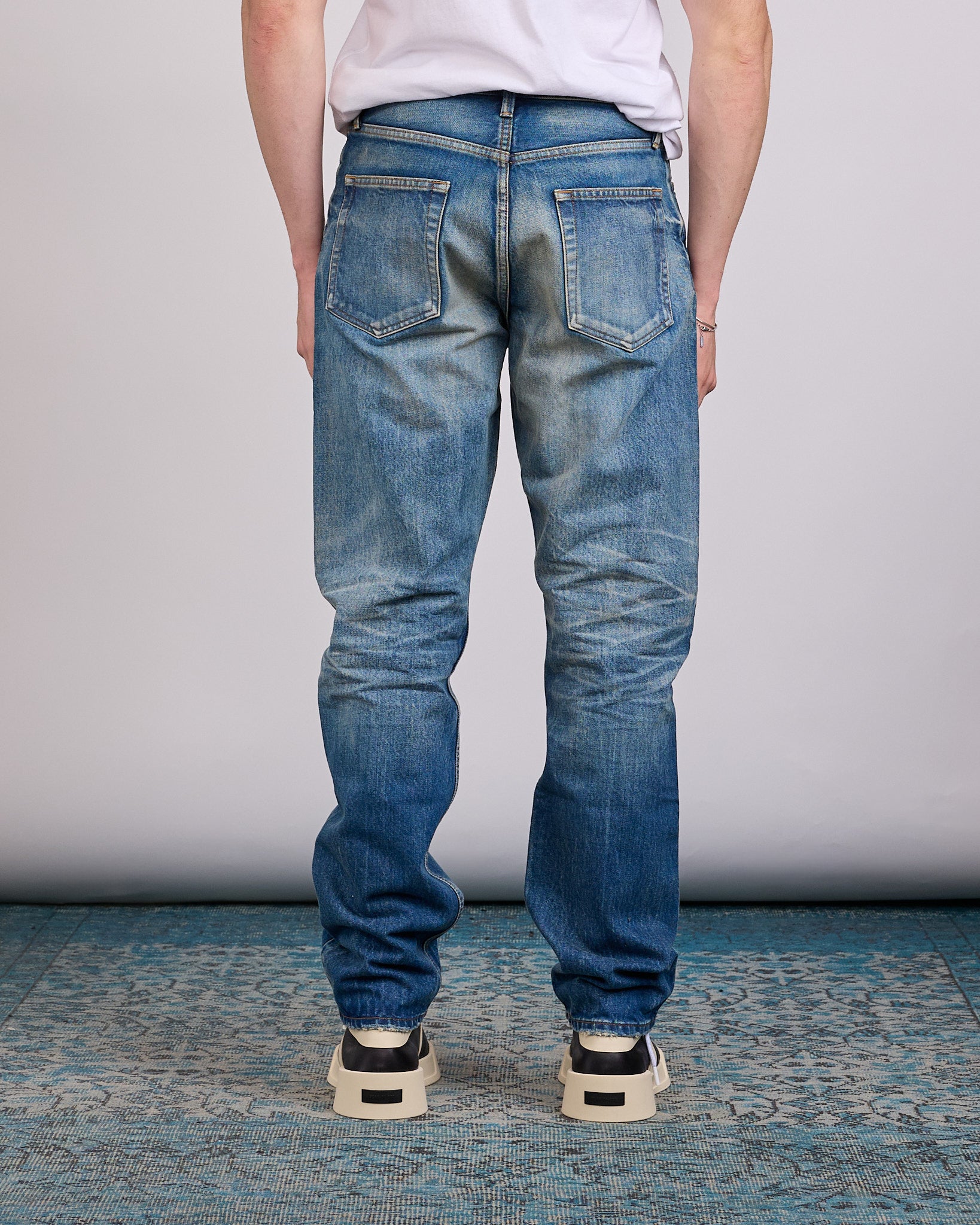 Fear of God Civil Classic 5-Pocket Jean Mid Indigo – LESS 17