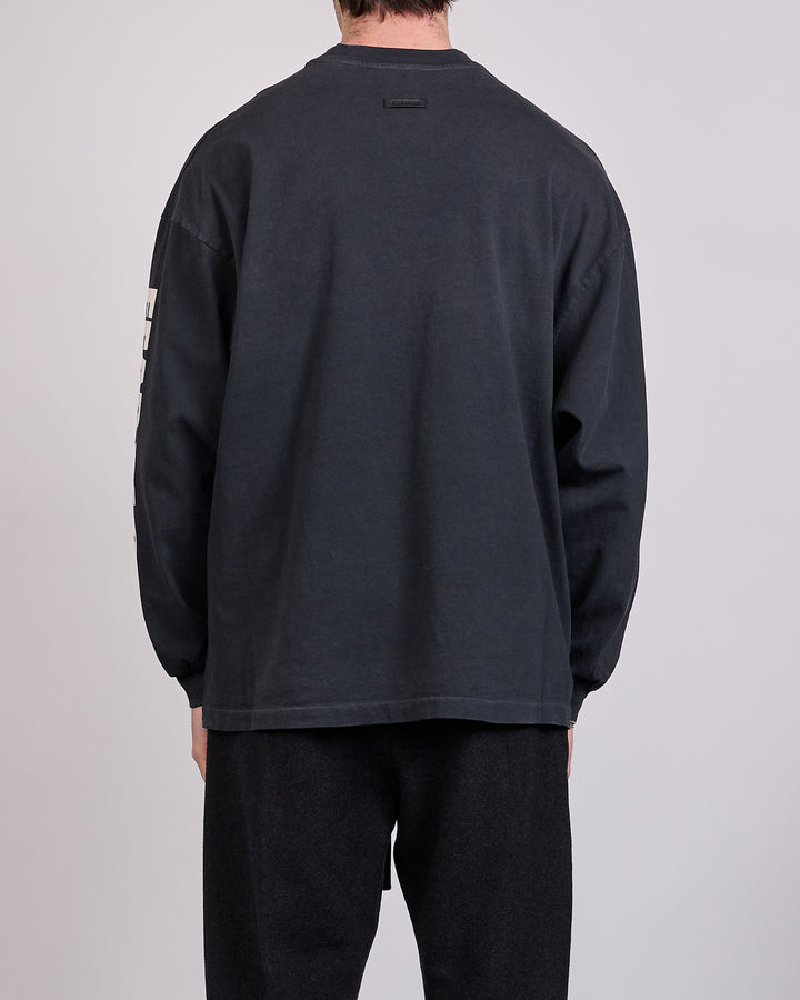 Fear of God Civil Relaxed Print Long Sleeve T-Shirt Black