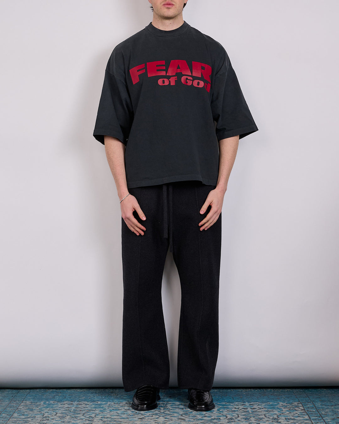 Fear of God Civil Relaxed "Fear is Gone" T-Shirt Black