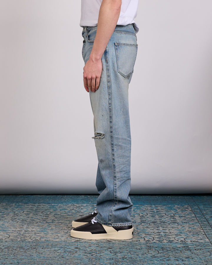 Fear of God Civil Straight 5-Pocket Jean Light Indigo