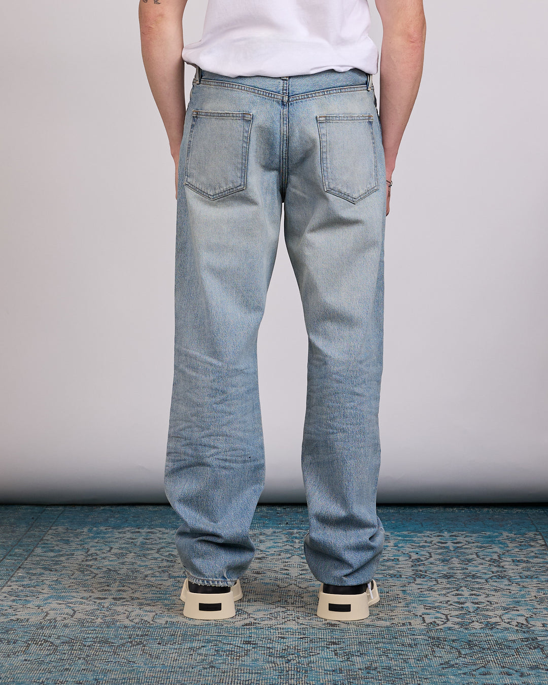 Fear of God Civil Straight 5-Pocket Jean Light Indigo