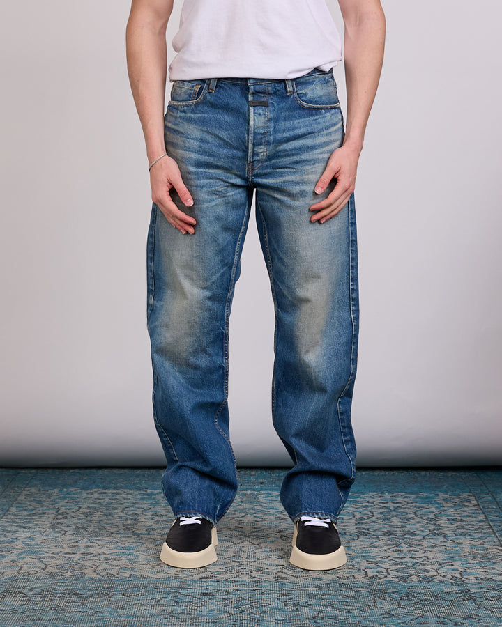 Fear of God Civil Straight 5-Pocket Jean Mid Indigo
