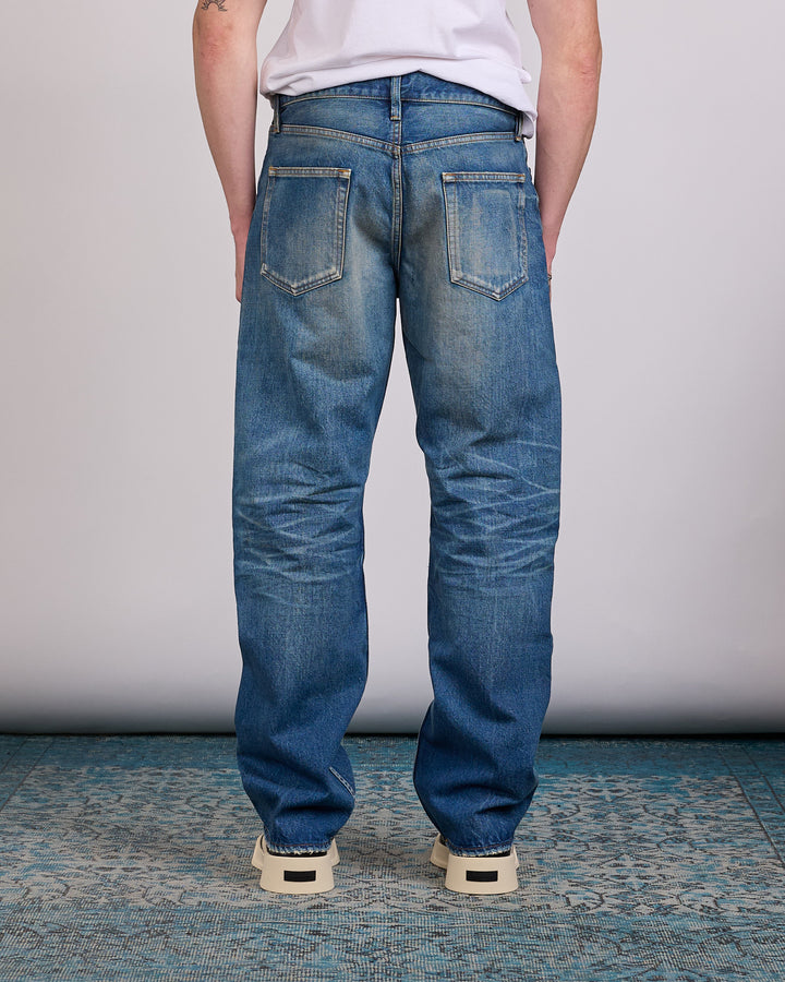 Fear of God Civil Straight 5-Pocket Jean Mid Indigo
