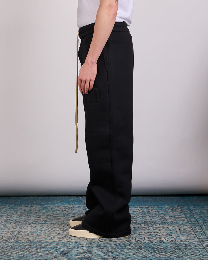 Fear of God Civil Wide Leg Drawstring Sweatpant Black