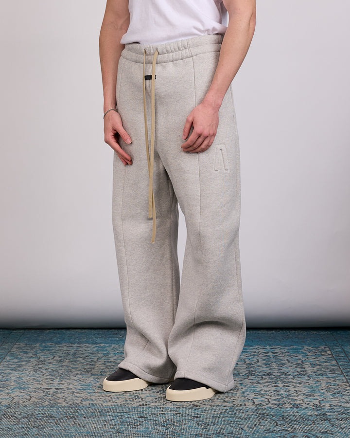Fear of God Civil Wide Leg Drawstring Sweatpant Melange Grey