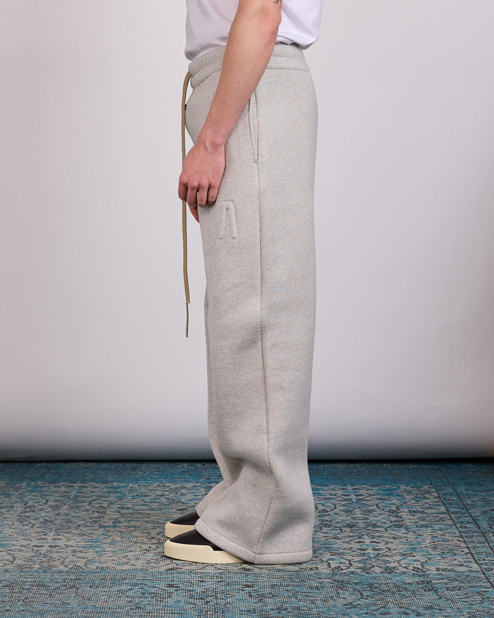 Fear of God Civil Wide Leg Drawstring Sweatpant Melange Grey