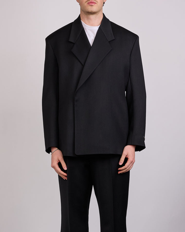 Fear of God Civil Wool Double Breasted Blazer Black