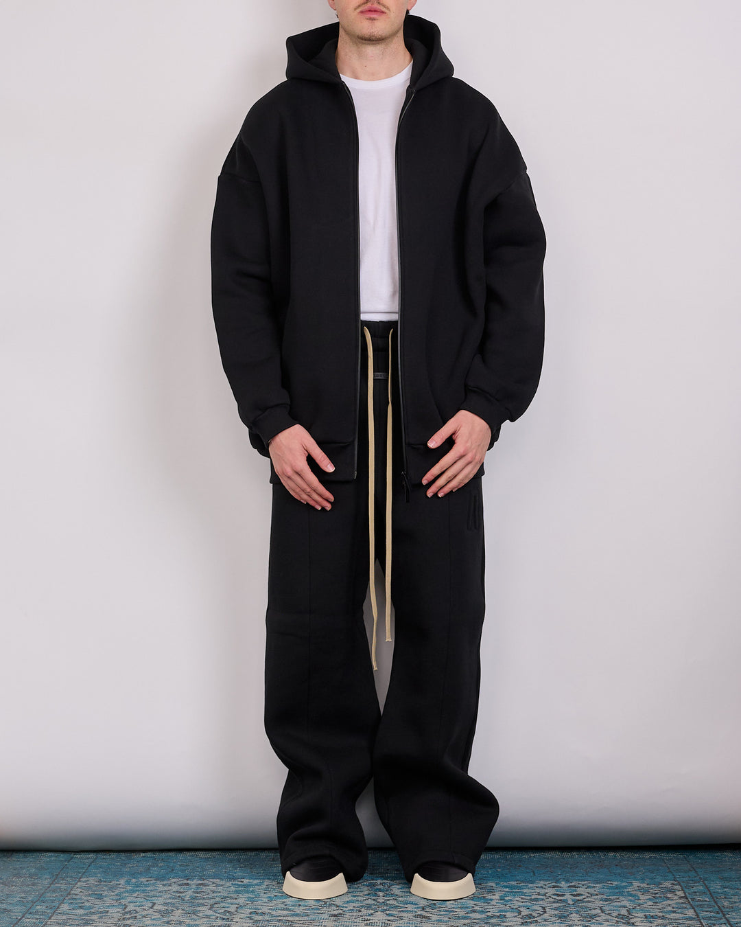 Fear of God Civil Zip-Up Hoodie Black