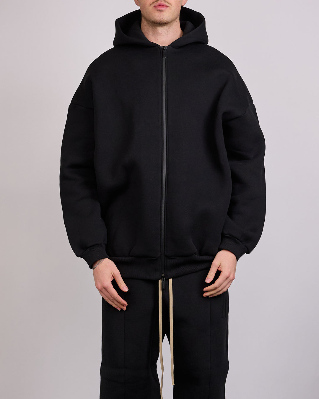 Fear of God Civil Zip-Up Hoodie Black