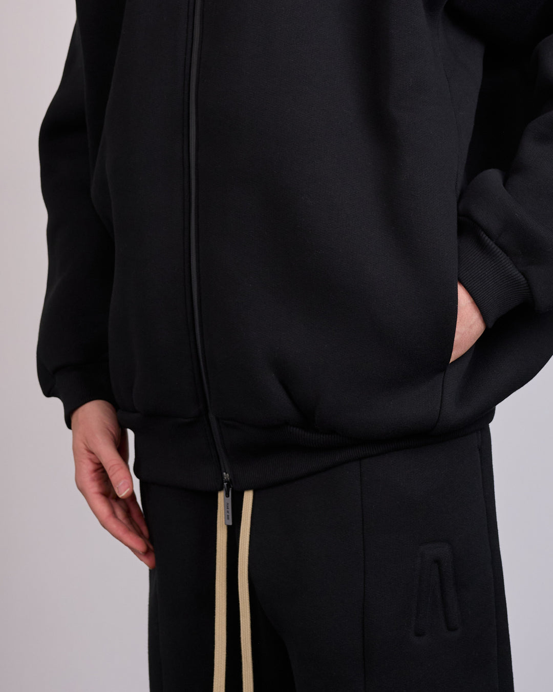 Fear of God Civil Zip-Up Hoodie Black