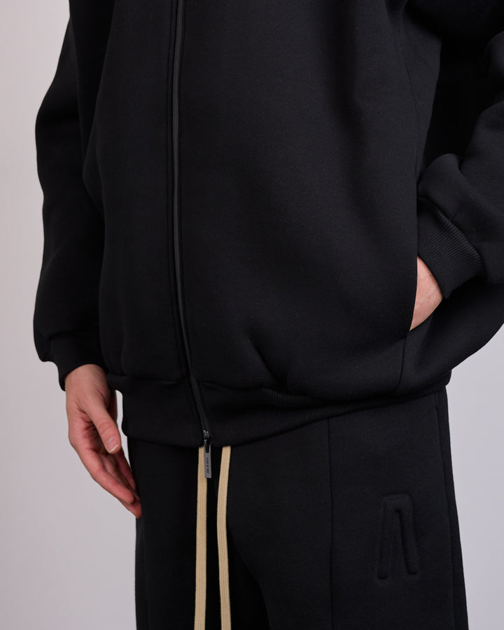 Fear of God Civil Zip-Up Hoodie Black