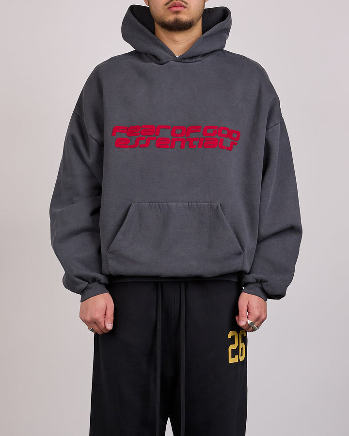 Fear of God Essentials 26 90's Hoodie Iron Grey