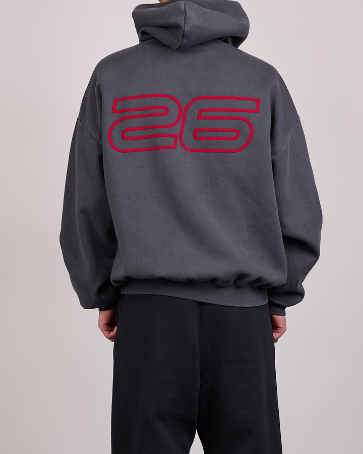 Fear of God Essentials 26 90's Hoodie Iron Grey