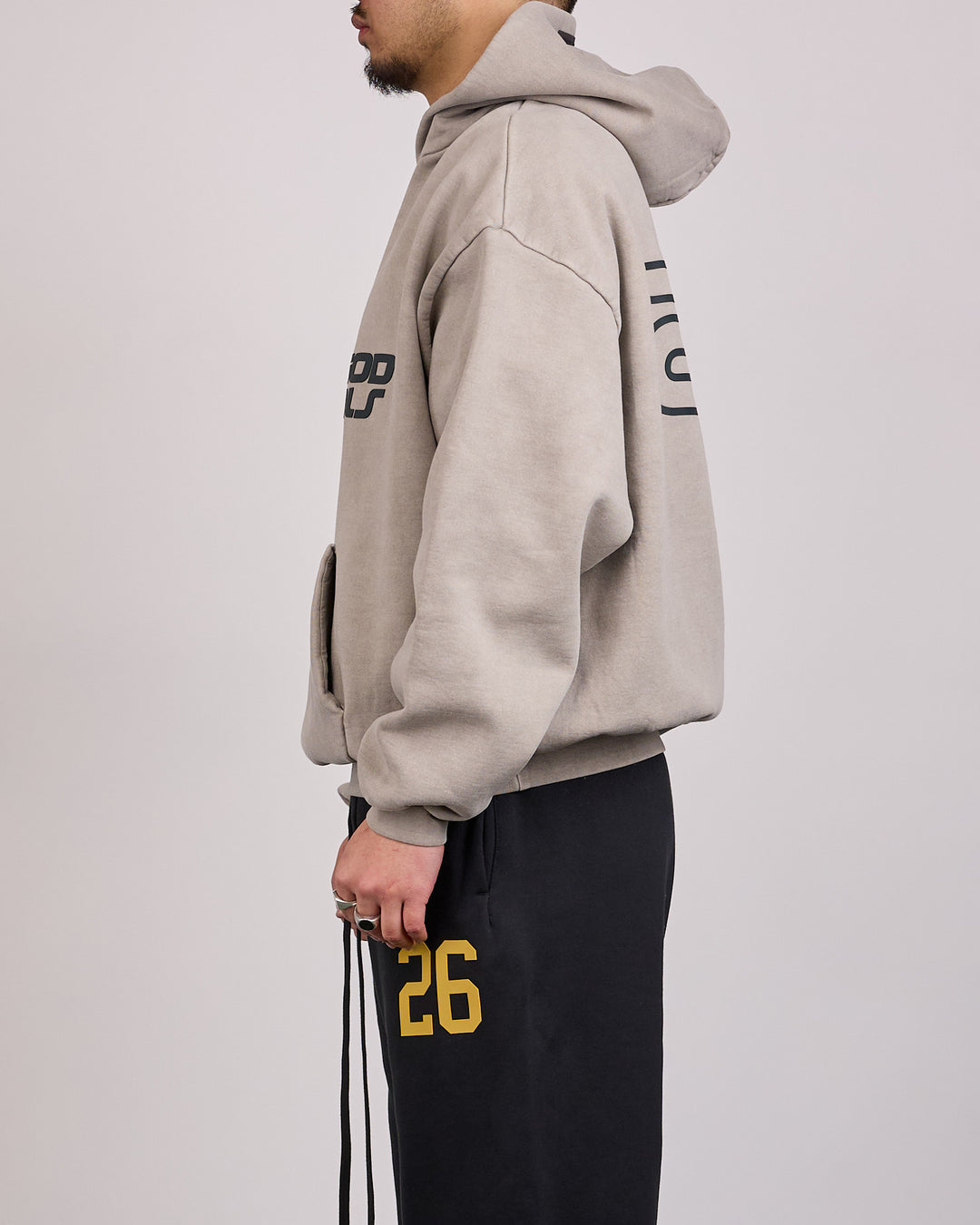 Fear of God Essentials 26 90's Hoodie Smoke Grey