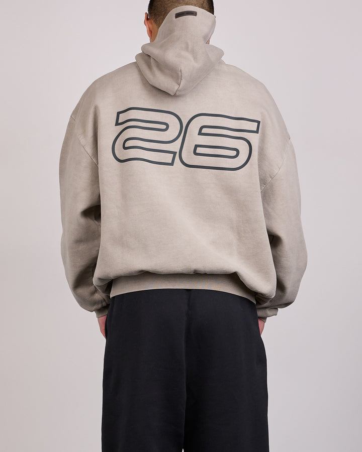 Fear of God Essentials 26 90's Hoodie Smoke Grey