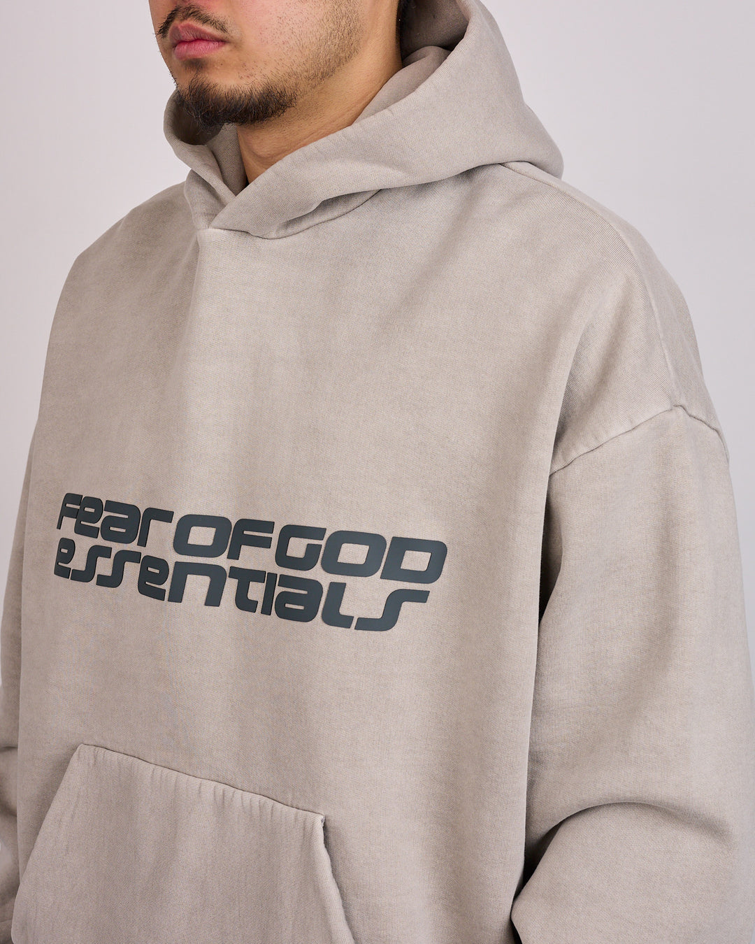Fear of God Essentials 26 90's Hoodie Smoke Grey