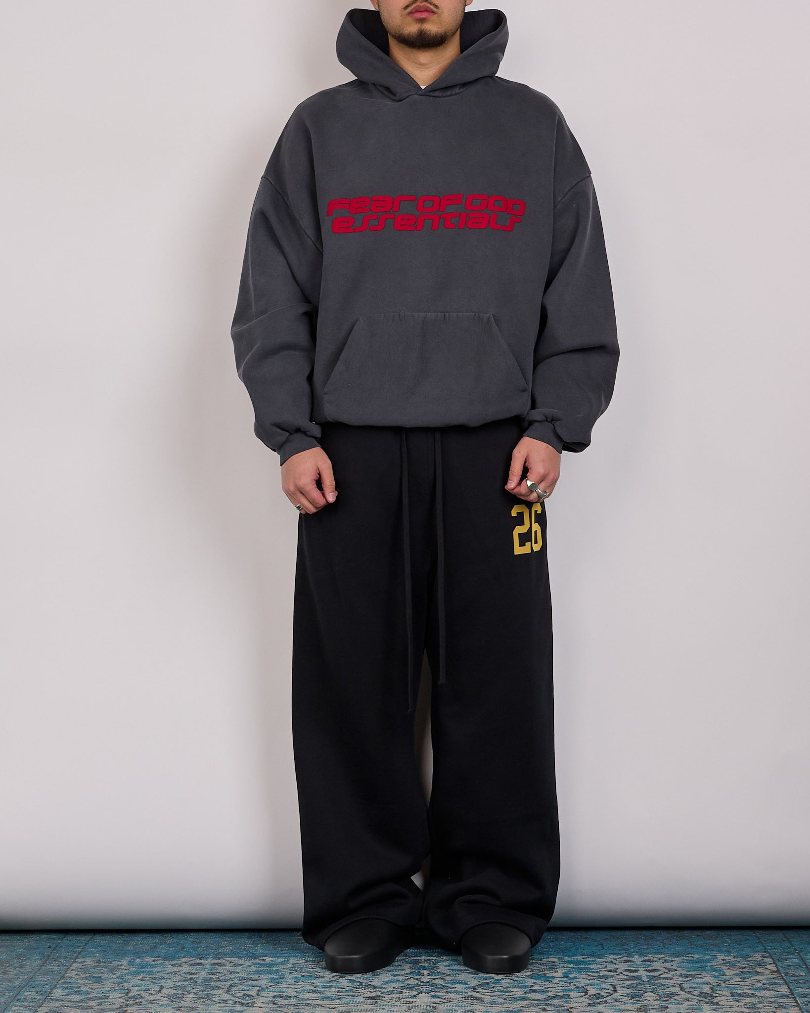 Fear of God Essentials 26 Lounge Sweatpant Vintage Black – LESS 17