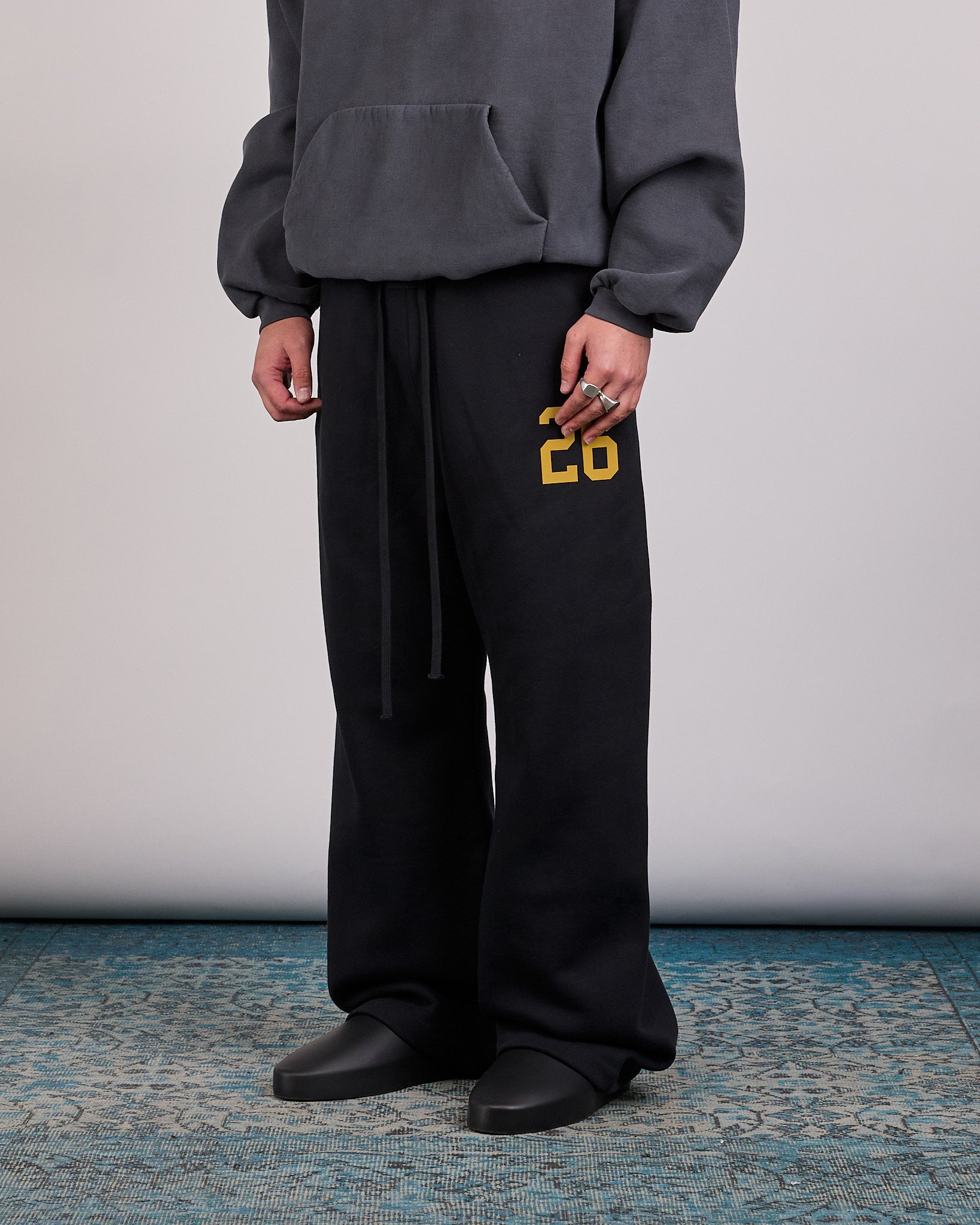 Fear of God Essentials 26 Lounge Sweatpant Vintage Black – LESS 17