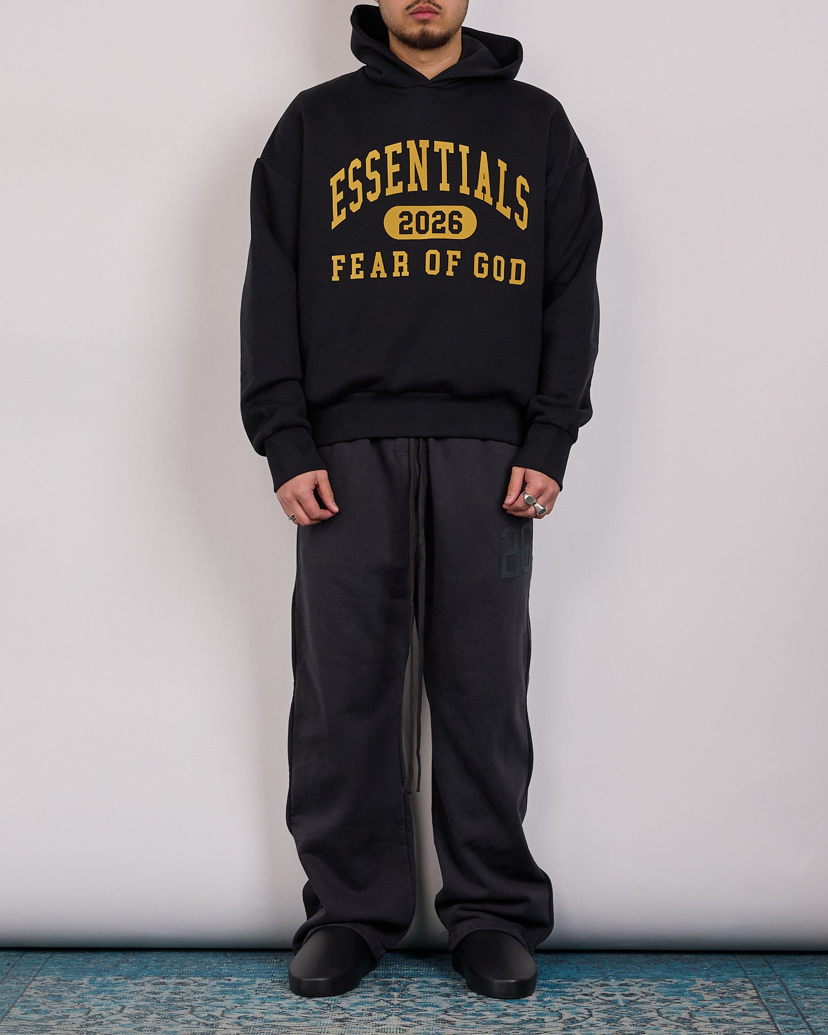 fear of god tear away pants black