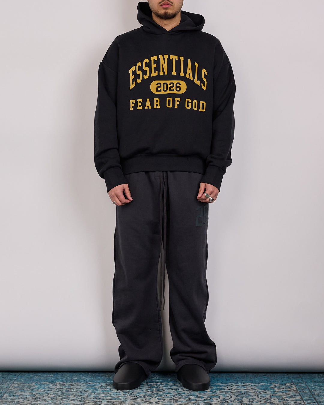 Fear of God Essentials 26 Tearaway Pant Vintage Black