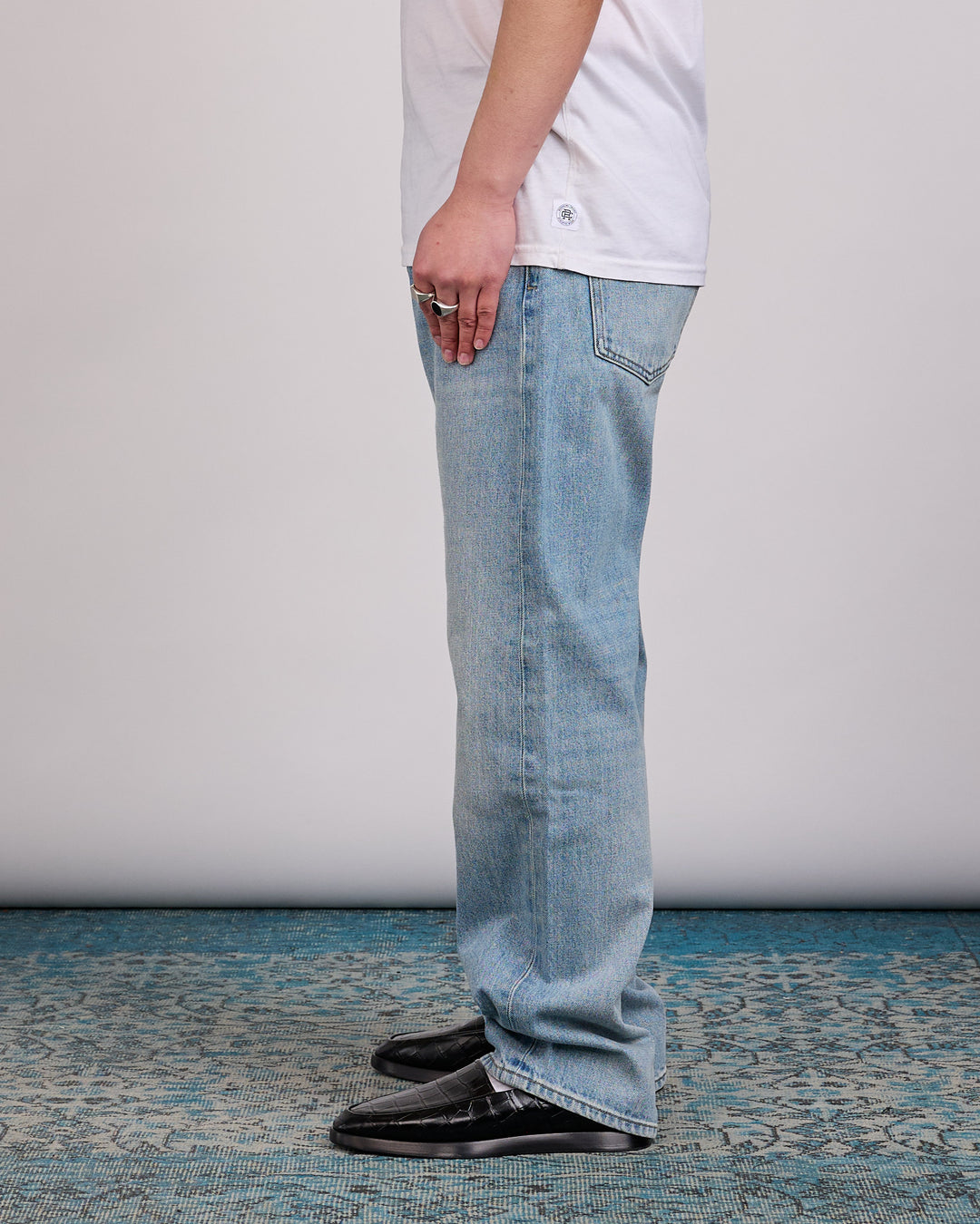 Fear of God Essentials 5-Pocket Jean Classic Blue