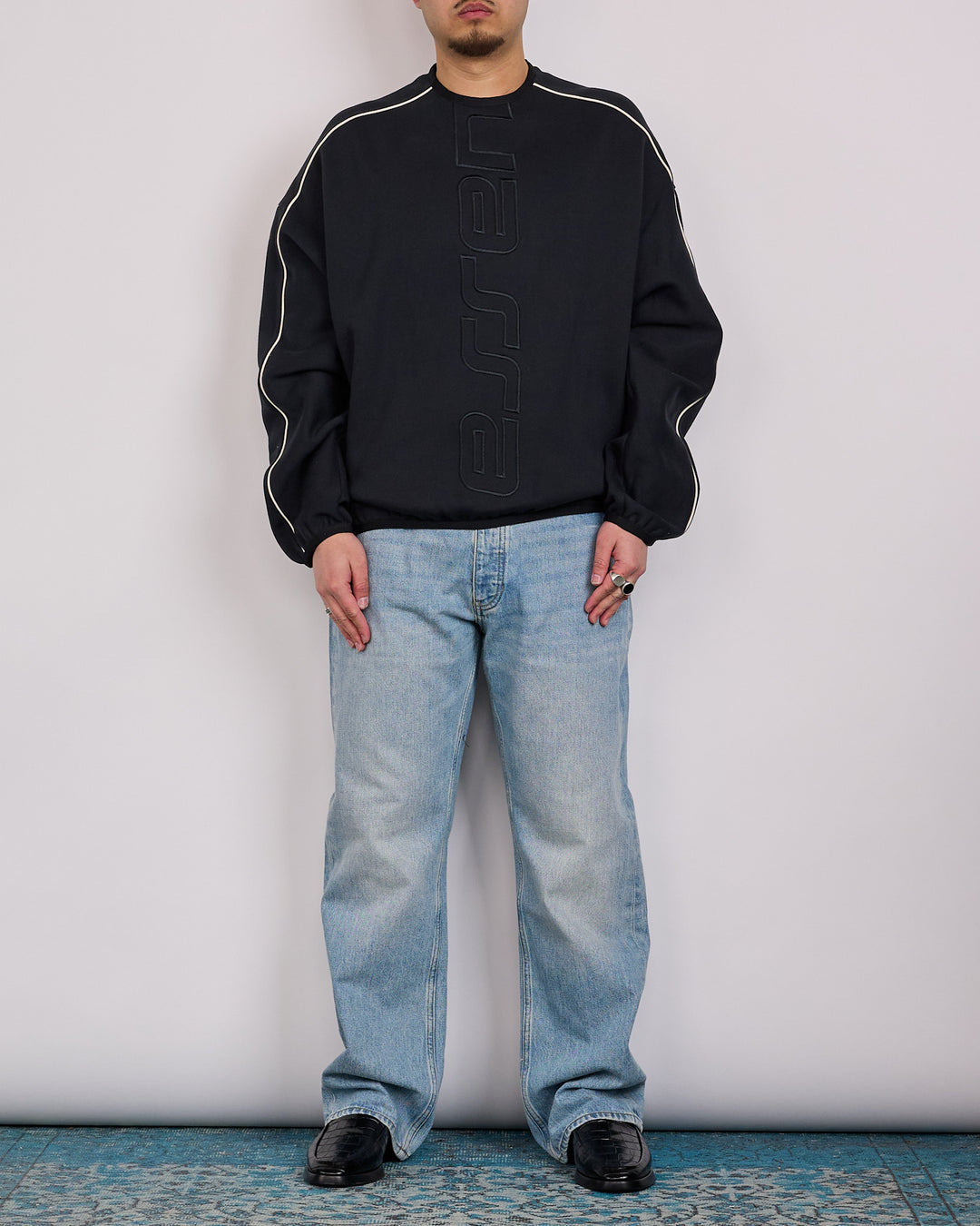 Fear of God Essentials Active Trace Crewneck Vintage Black