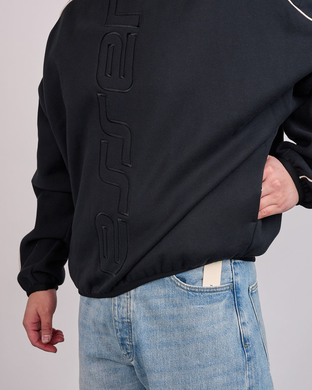 Fear of God Essentials Active Trace Crewneck Vintage Black