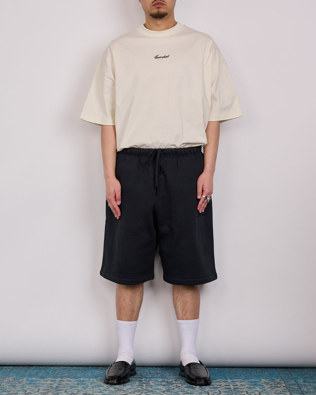 Fear of God Essentials Active Trace Sweatshort Vintage Black