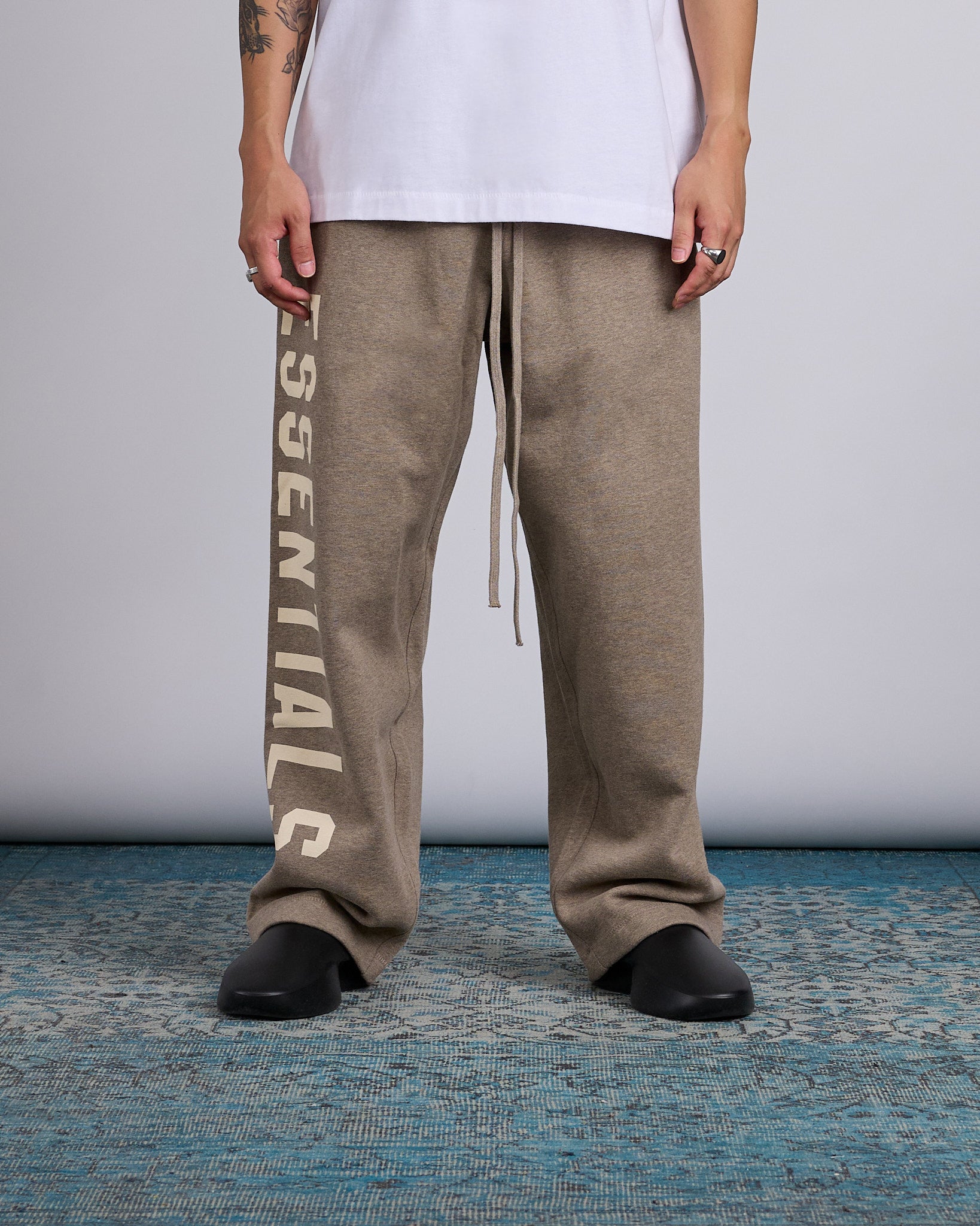 Fear of God Essentials Big Logo Lounge Sweatpant Homestead Heather