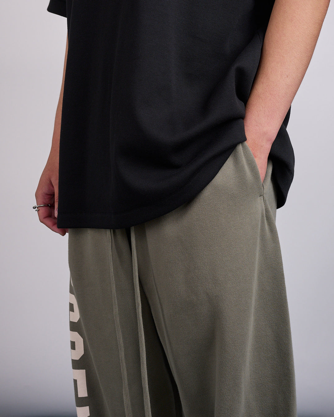 Fear of God Essentials Big Logo Lounge Sweatpant Moss