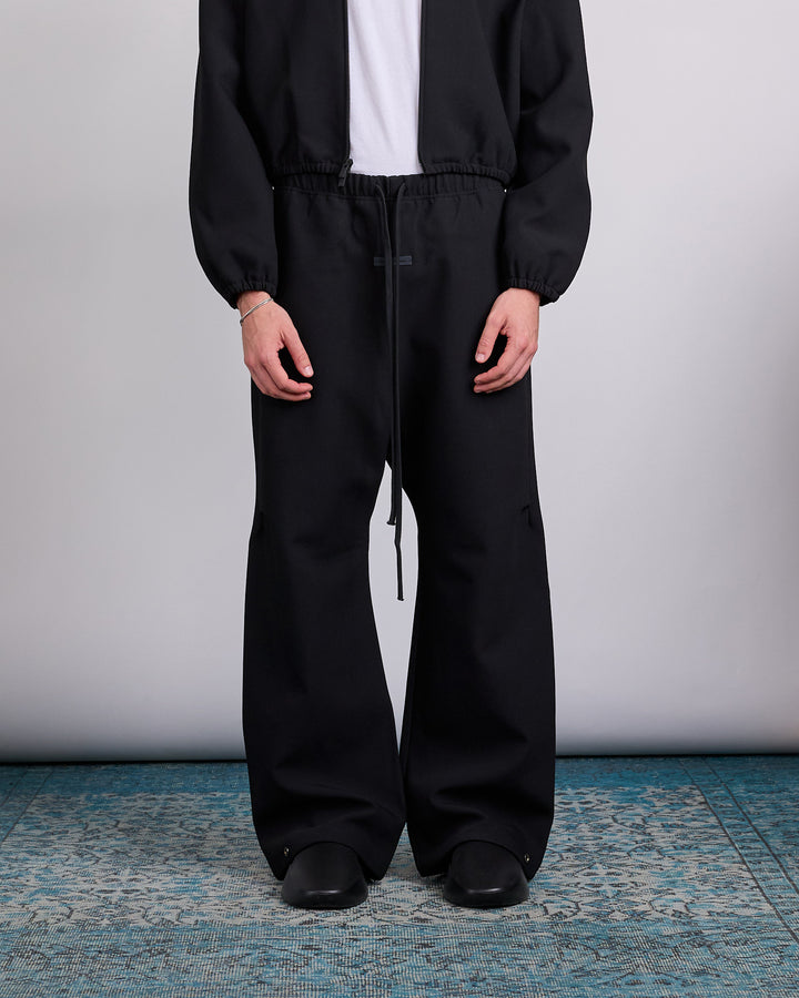 Fear of God Essentials Bonded Canvas Work Pant Jet Black